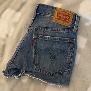 Levi’s Denim Cutoff Shorts